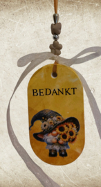 Geursteen hanger bedankt 1