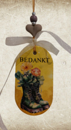 Geursteen hanger bedankt 2