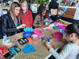 Kinderactiviteiten tijdens familiedag Bakker Barendrecht