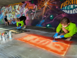 Kinderfeestje Graffiti