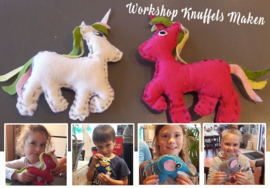 Kinderfeestje knuffels maken