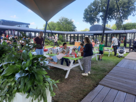 Kinderactiviteiten tijdens 135 jarig jubileum Leger des Heils, Zaandam 2022