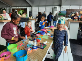 Kinderactiviteiten tijdens familiedag Bakker, Barendrecht 2022