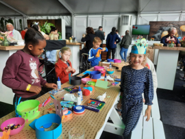 Kinderactiviteiten tijdens familiedag Bakker Barendrecht