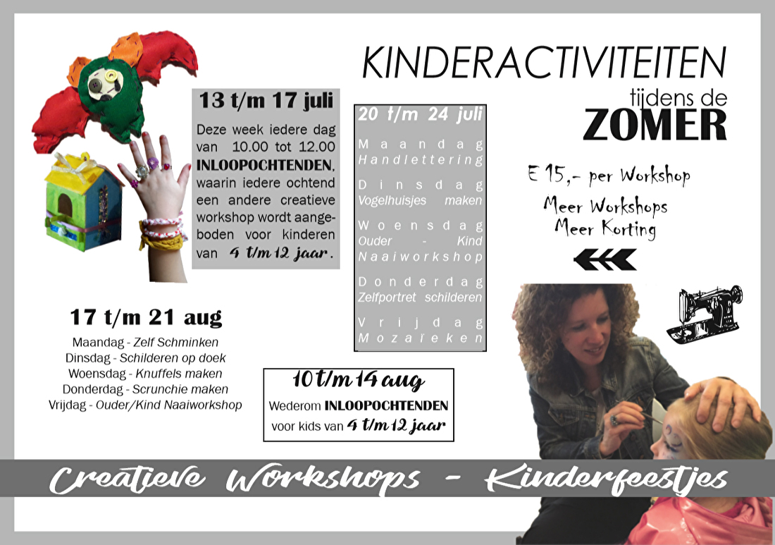 Zomeractiviteiten 2020