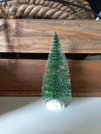 Kerstboom groen 13cm.