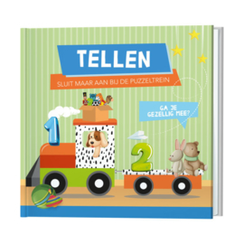 Puzzeltrein boek - Tellen