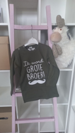 Longsleeve Grote Broer. *maat 86/92