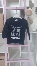 Longsleeve Grote Broer. *maat80/86