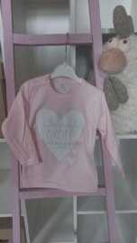 Longsleeve Grote Zus. *maat 86/92