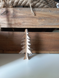 Kerstboom hout 9cm