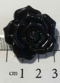 Zwarte roos groot