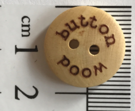 Wood button