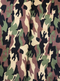 Camouflage groen zwart