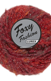 Lammy Foxy lurex steenrood