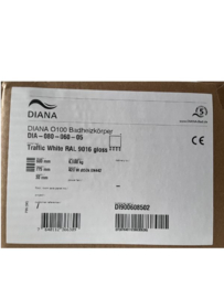 Zehnder diana 80h x 60b wit - 420watt