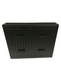 Mastas radiator vlak mat - zwart H 90 x 80 br  2373 watt