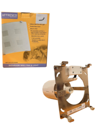 ZEHNDER affresco ventilator met lamp en glasplaat