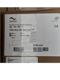 Zehnder diana 120h x 50b wit - 511watt