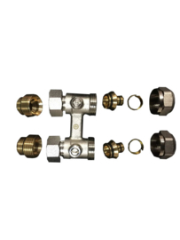 Recht onderblok + thermostaat knop M30