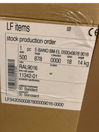 vasco BM-EL (elektrische)  87h x 50b 500watt