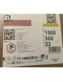 Radson verticaal kos v wit 150h x 30b t22 - 992watt