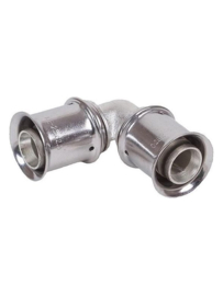 Kekelit kelox knie 16mm pers messing