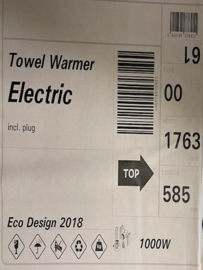 stelrad dalhia Elektrische 176h x 58b - 1000watt