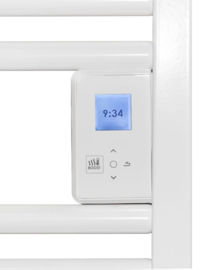 Elektrische badkamer radiator met ventilator 184h x 55b - 2000watt