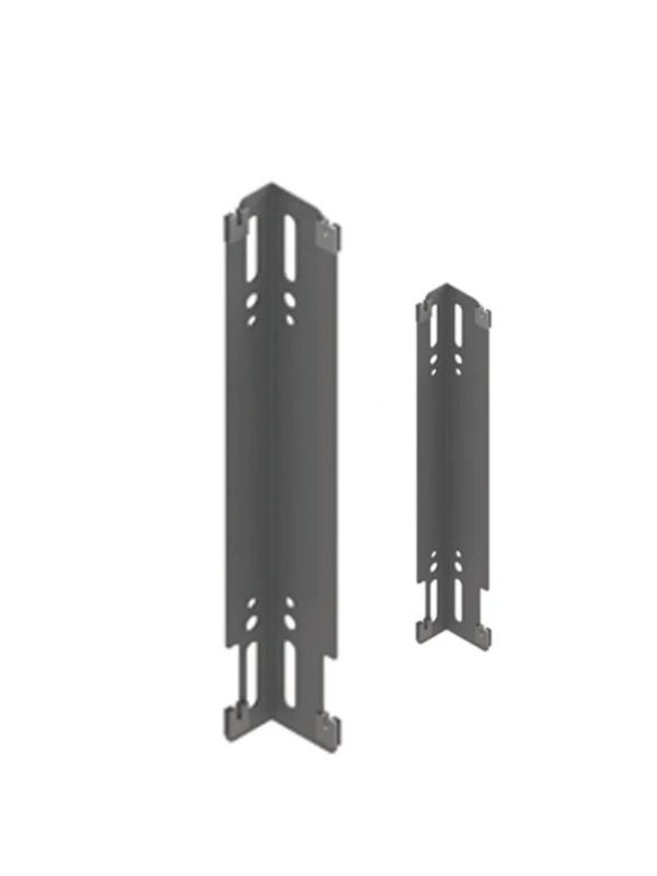 Mastas radiator vlak mat - zwart H40xB160 T22 2581Watt