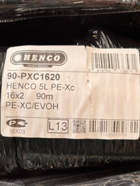 16mm  Henco vloerverwaringsbuis 90mtr