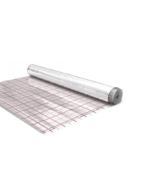 vloerverwarming rasterfolie 0,1mm 50m2 per rol