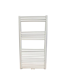 Aluminium badkamer radiator 150 cm hoog en 50 cm breed wit