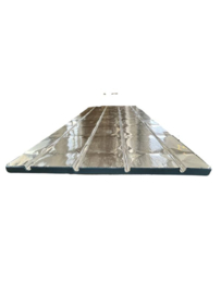 2 doos alu profielplaat -  25mm - leiding 16mm - h.o.h 15cm - 36m2