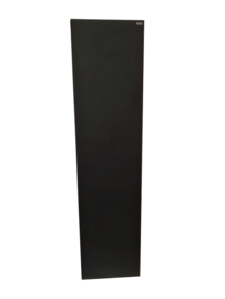 verticale radiator mat zwart RODEO 200 cm ho en 50 cm br type 21 2281 Watt