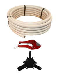 SET easypex flexibele leiding 10mtr 20x2 , kniptang , ontbramer 16-20-25