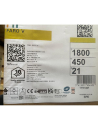 Radson verticaal faro v wit 180h x 45b t21 - 1329 watt