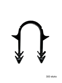 300 tacker krammen voor buis 14-16mm (40mm)