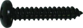 Plaatschroef zwart bolkop philips 2,9X13 mm (100 stuks) O29-13-BULK