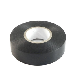 Isolatietape pvc zwart, 15 mm x 10 m (10 stuks) - TAP-1510BK