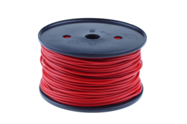 Kabel pvc 1,5mm² rood, 50 meter  - 360104404