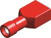 Kabelschoen 1541 vrouw rood 6,3 mm geïsoleerd (50 stuks) - SC1663R