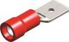 Kabelschoen 540 man rood 6,3 mm (50 stuks) - SC1763R