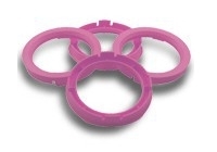 Centreerringen set 79,5-60,1 roze, HM795601