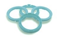 Centreerringen set 64.0 - 58.1 (Sky - Blue)