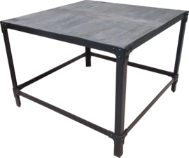 JACK Salontafel vierkant 70 x 70 Industrieel