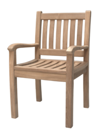 TEAK Armstoel Beaufort