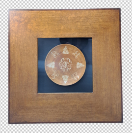 Fraai Ingelijst Object | Groot 80 x 80