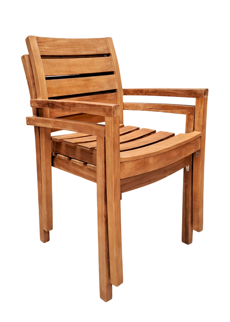 Harti |  Teak Stapelstoel *NEW*