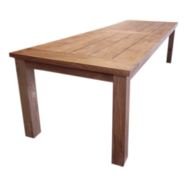 Teak Tuintafel Javira Mad Kasar |  Vele afmetingen | Van 140 tot 300 lengte
